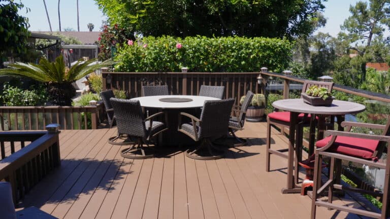 Exterior deck painting for a durable, attractive finish.